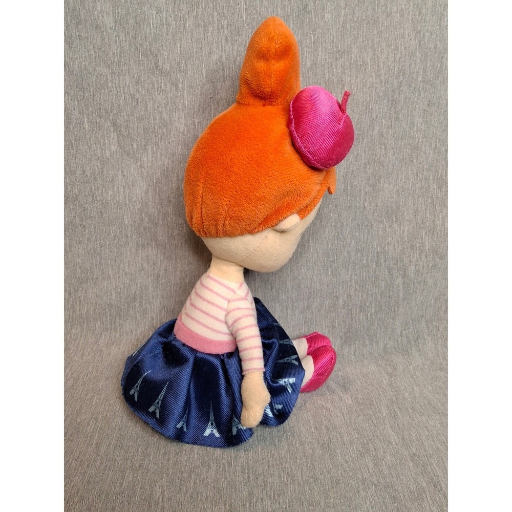 Disney Fancy Nancy Paris Plush Doll, Pink Beret, Eiffel Tower, 11" - Picture 4 of 8